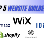 The 5 Best Website Builder 2023 – The Ultimate Showdown: Squarespace, Wix, Shopify, Site123, and Ionos